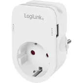 Logilink PA0259, Binnen, AC, IP20, Wit