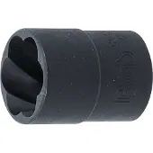 Bgs Spiral-Profil-Steckschlüssel-Einsatz / Schraubenausdreher 12,5 mm (1/2") SW 19 mm