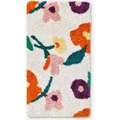 Bonprix Getufte badmat met kleurrijke bloemen maat Badmat 60/100 cm