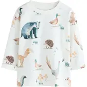 Next Shirt gemengde kleuren / wit