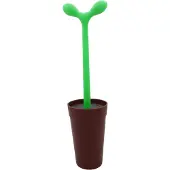Alessi Merdolino - Toiletborstel - Bruin - Designobject - Thermoplastisch hars