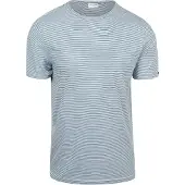 No-excess Shirt lichtblauw / zwart