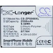24.Se Zopo BT78H accu (2500 mAh, huismerk)