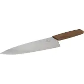 Victorinox Swiss Modern, Professioneel snijmes, Extra scherpe lemmet, Rechte snede, 20 cm, Handvat van edelhout,