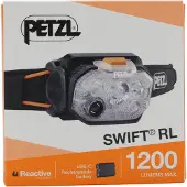 Petzl - Hoofdlampen - Swift RL Black/Orange voor Unisex van Gerecyclede materialen - Oranje