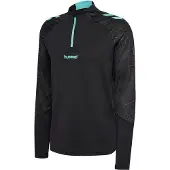 Hummel Sportsweatshirt lichtblauw / zwart