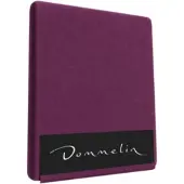 Dommelin Hoeslaken Aubergine (Satijn 300TC)-140 x 200 cm