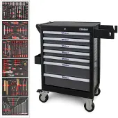 Weber Gevulde gereedschapswagen incl. papierrolhouder - 300-delig