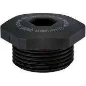 Hummel V-Ex M20x1.5 Polyamide Afsluitplug Zwart - 1297200150 [5 Stuks]