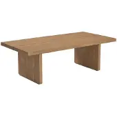 Giga Meubel Salontafel Espoo - Rechthoek Naturel Hout - 120x60x36cm