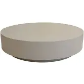 Giga Meubel Salontafel Bergby Rond - Beige - 120x120x30cm