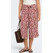ONLY Carmakoma Carmikasi Regular Fit Culotte Broek Dames Dearg 50