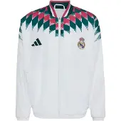 Adidas Trainingsjack 'Real Madrid Stadium' smaragd / kersrood / zwart / wit