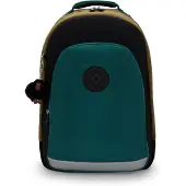 Kipling Rugzak 'CLASS ROOM' donkergroen / zwart