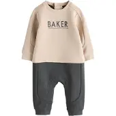 Ted Baker Rompertje/body taupe / antraciet