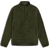 Bergans - Lunnan Pile Fleece Jacket - Fleecevest L, olijfgroen