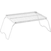 Robens - Lassen Grill Trivet Combo - Barbecue 43,5 x 32 x 16,5 cm - L, grijs