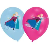 Disney Ballonnen - AMSCAN - Frozen - Latex - 27,5 cm - Verpakking van 6