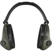 Sordin Supreme X2 Headband leather Gel oorbeschermers, green