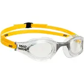 Madwave Aqua Fusion Nano Swimming Goggles Transparant,Oranje