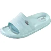 Beco Slippers Dames Eva Lichtblauw Maat 37