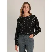 Yest Demetra Tops Black Multi Colour