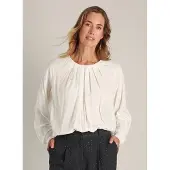 Yest Dionne Tops Winter White