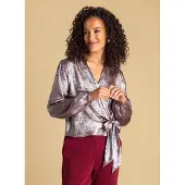 Ivy Beau Alaia Tops Dark Red