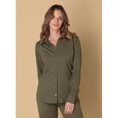 Ivy Beau Sumi Tops Olive