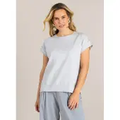 Ivy Beau Gijsje Tops Grey