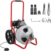 Vevor pijpreinigingsmachine φ9,5 mm x 22 m