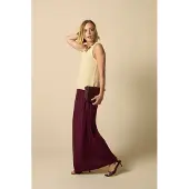 Sissy-Boy Donkerrode jersey maxi rok | Maat: S