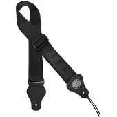 Gaucho Gitaarriem - GST-55-BK - Standaard Series - Nylon - Zwart
