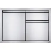 Napoleon Grills Inbouwdeur en afvalkast combinatie klein (100x71 cm) Napoleon Grill