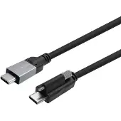VivoLink USB-C Screw to USB-C Cable