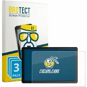 BROTECT Screenprotector 3 Stuks voor Wqplo G13 Beschermglas transparant