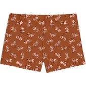 SLIPSTOP wasbare zwemluier jongen - Cognac bicycle
