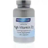 Nova vitae High vitamine D3 2000IU 50 mcg 180 capsules