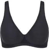Sloggi Basic+ Soft Bra Dames Beha - ZWART
