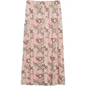 s.Oliver Rok ecru / olijfgroen / rosa / bordeaux