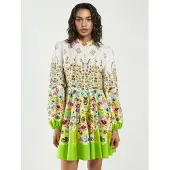 MSN Collection Gedrukte Minimode met V-hals