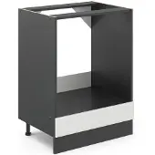 Vicco R-Line Ovenombouwkast – 60 cm zonder werkblad Wit Landhuis