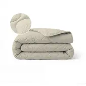 Zelesta Special Seersucker Zomerdekbed - Amandelmelk Beige 200x200cm