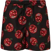 QS Zwemshorts rood / zwart