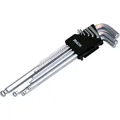 Tooltech Inbussleutelset met kogelkop 1,5-10MM 9-delig