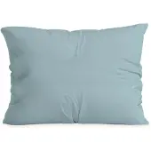 Zelesta Pure Duo Katoen Kussensloop set van 2 - Grijsblauw 80x80cm