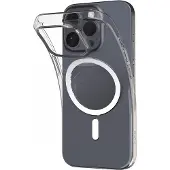 Puro Cover Ultra-slim Magsafe "0.3 Mag" In Tpu Telefoonhoesje Voor Apple Iphone 16 Pro Transparant
