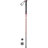 Ferrino Spantik Folding Hiking Poles Red || Maat: 135