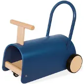 Pinolino Enzo loopstoeltje en glijbaan, blauw