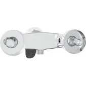 vidaXL Douchkop Set Zwart G 1 / 2 inches